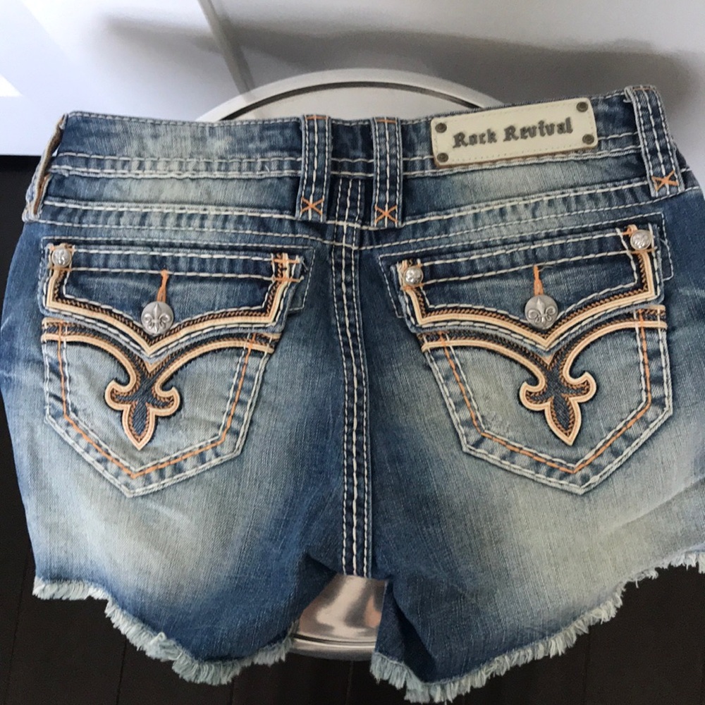 Rock Revival Denim Shorts